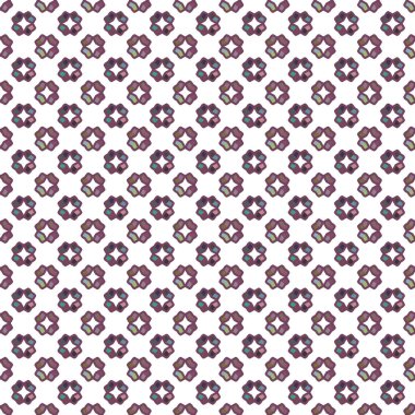 Geometrik şekilli kusursuz desen vektör çizimi