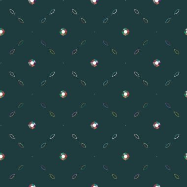 Geometrik şekilli kusursuz desen çizimi