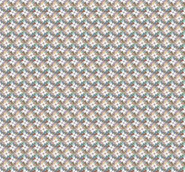 Geometrik şekilli kusursuz desen çizimi