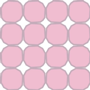 Geometrik şekilli kusursuz desen vektör çizimi