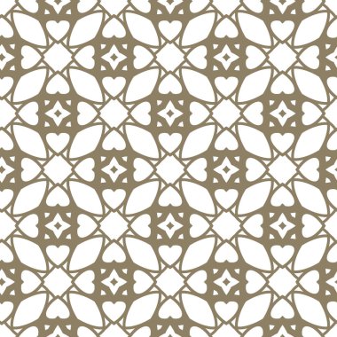 Geometrik şekilli kusursuz desen vektör çizimi