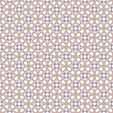 Geometrik şekilli kusursuz desen vektör çizimi