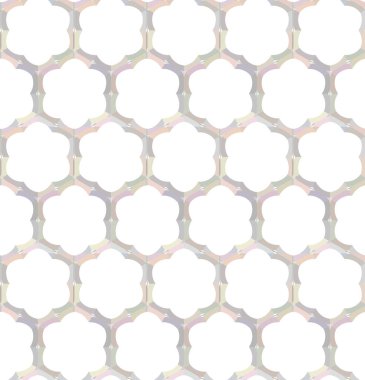 Geometrik şekilli kusursuz desen vektör çizimi