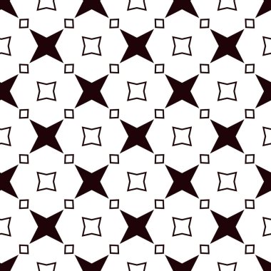 Geometrik şekilli kusursuz desen vektör çizimi
