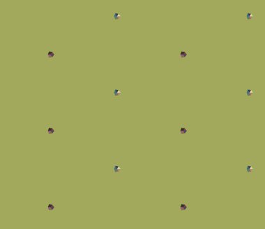 Geometrik şekilli kusursuz desen çizimi