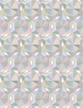 Geometrik şekilli kusursuz desen vektör çizimi