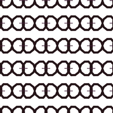 Geometrik şekilli kusursuz desen vektör çizimi