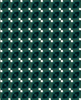 Geometrik şekilli kusursuz desen çizimi