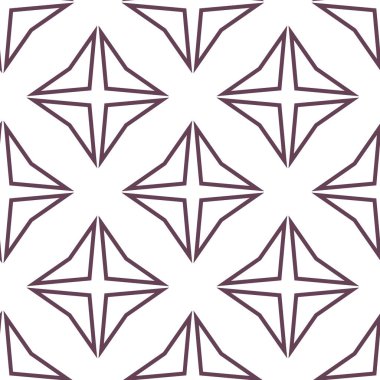 Geometrik şekilli kusursuz desen çizimi