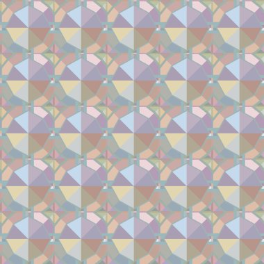 Geometrik şekilli kusursuz desen çizimi