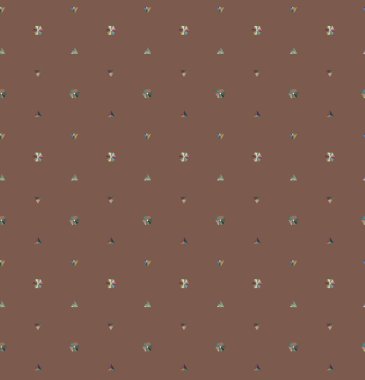 Geometrik şekilli kusursuz desen çizimi