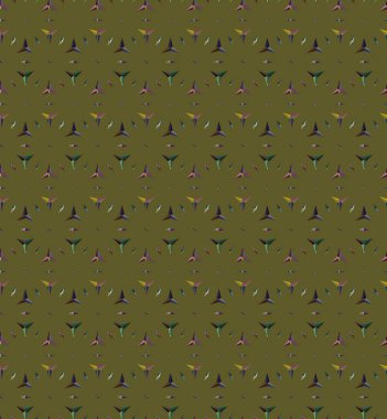 Geometrik şekilli kusursuz desen vektör çizimi