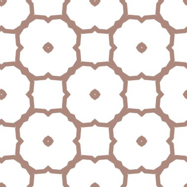 Geometrik şekilli kusursuz desen vektör çizimi