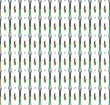 Geometrik şekilli kusursuz desen vektör çizimi