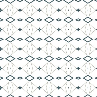 Geometrik şekilli kusursuz desen vektör çizimi