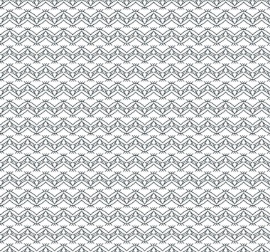 Geometrik şekilli kusursuz desen vektör çizimi