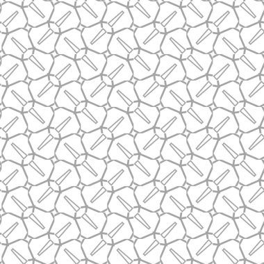 Geometrik şekilli kusursuz desen vektör çizimi