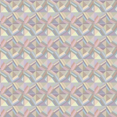 Geometrik şekilli kusursuz desen çizimi