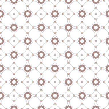 Geometrik şekilli kusursuz desen çizimi