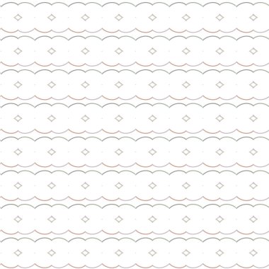 Geometrik şekilli kusursuz desen çizimi