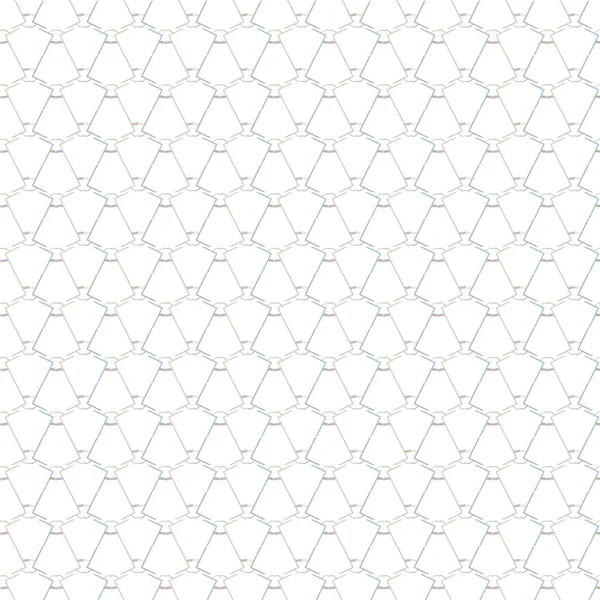 Seamless Pattern Geometric Shapes Vector Illustration — Stock Vector