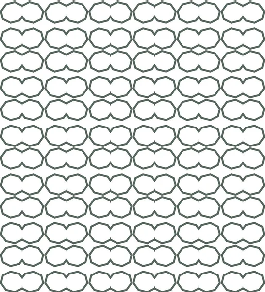 Seamless Pattern Geometric Shapes Vector Illustration — Stock Vector