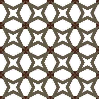 Geometrik şekilli kusursuz desen çizimi