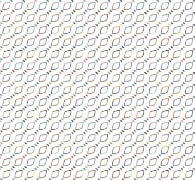 Geometrik şekilli kusursuz desen çizimi