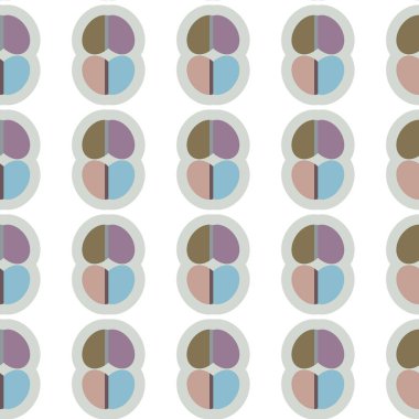 Geometrik şekilli kusursuz desen çizimi