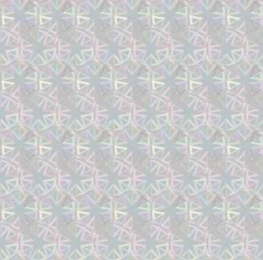 Geometrik şekilli kusursuz desen çizimi