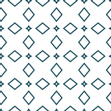 Geometrik şekilli kusursuz desen çizimi