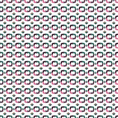 Geometrik şekilli kusursuz desen çizimi