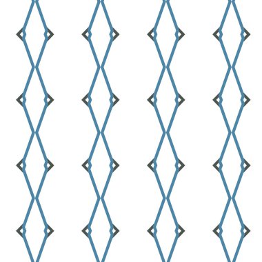 Geometrik şekilli kusursuz desen çizimi