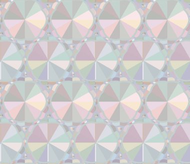 Geometrik şekilli kusursuz desen çizimi