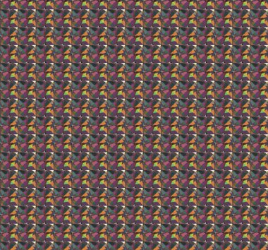 Geometrik şekilli kusursuz desen çizimi