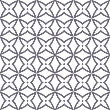 Geometrik şekilli kusursuz desen çizimi