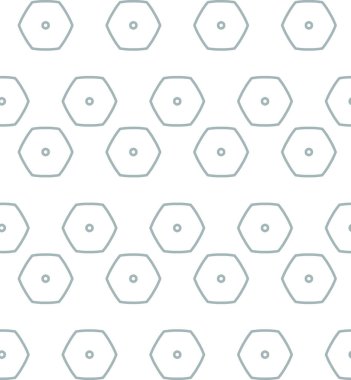 Geometrik şekilli kusursuz desen çizimi