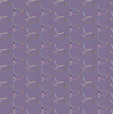 Geometrik şekilli kusursuz desen çizimi