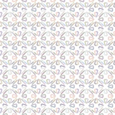 Geometrik şekilli kusursuz desen çizimi