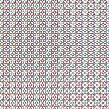 Geometrik şekilli kusursuz desen çizimi