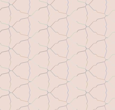 Geometrik şekilli kusursuz desen çizimi