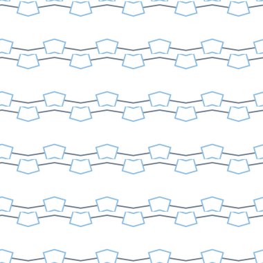 Geometrik şekilli kusursuz desen çizimi