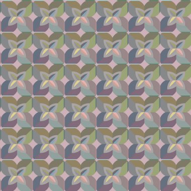 Geometrik şekilli kusursuz desen çizimi