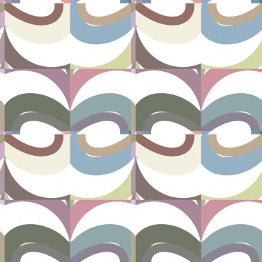 Geometrik şekilli kusursuz desen çizimi