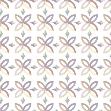 Geometrik şekilli kusursuz desen çizimi