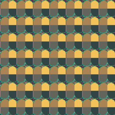 Geometrik şekilli kusursuz desen çizimi