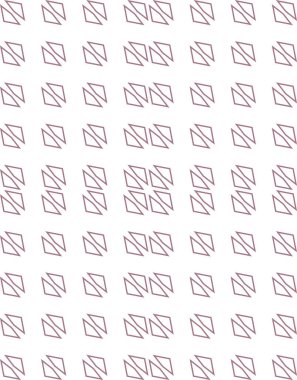 Geometrik şekilli kusursuz desen çizimi