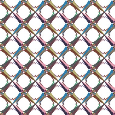 Geometrik şekilli kusursuz desen çizimi