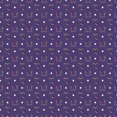 Geometrik şekilli kusursuz desen çizimi