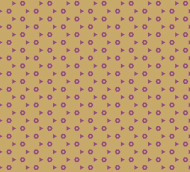 Geometrik şekilli kusursuz desen çizimi